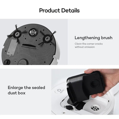 2023 New Vacuum Cleaners Wet Mopping USB Rechargeable 5-in-1 Robot